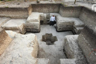 Low Res Cruciform Cache After Excavation Cache Nr10 Photo By Inomata.jpg